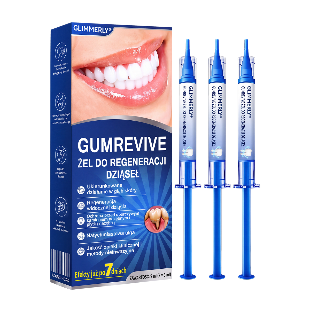 🇪🇺🏅🦷 Evolvion® GumRevive Żel do regeneracji przyzębia⚡