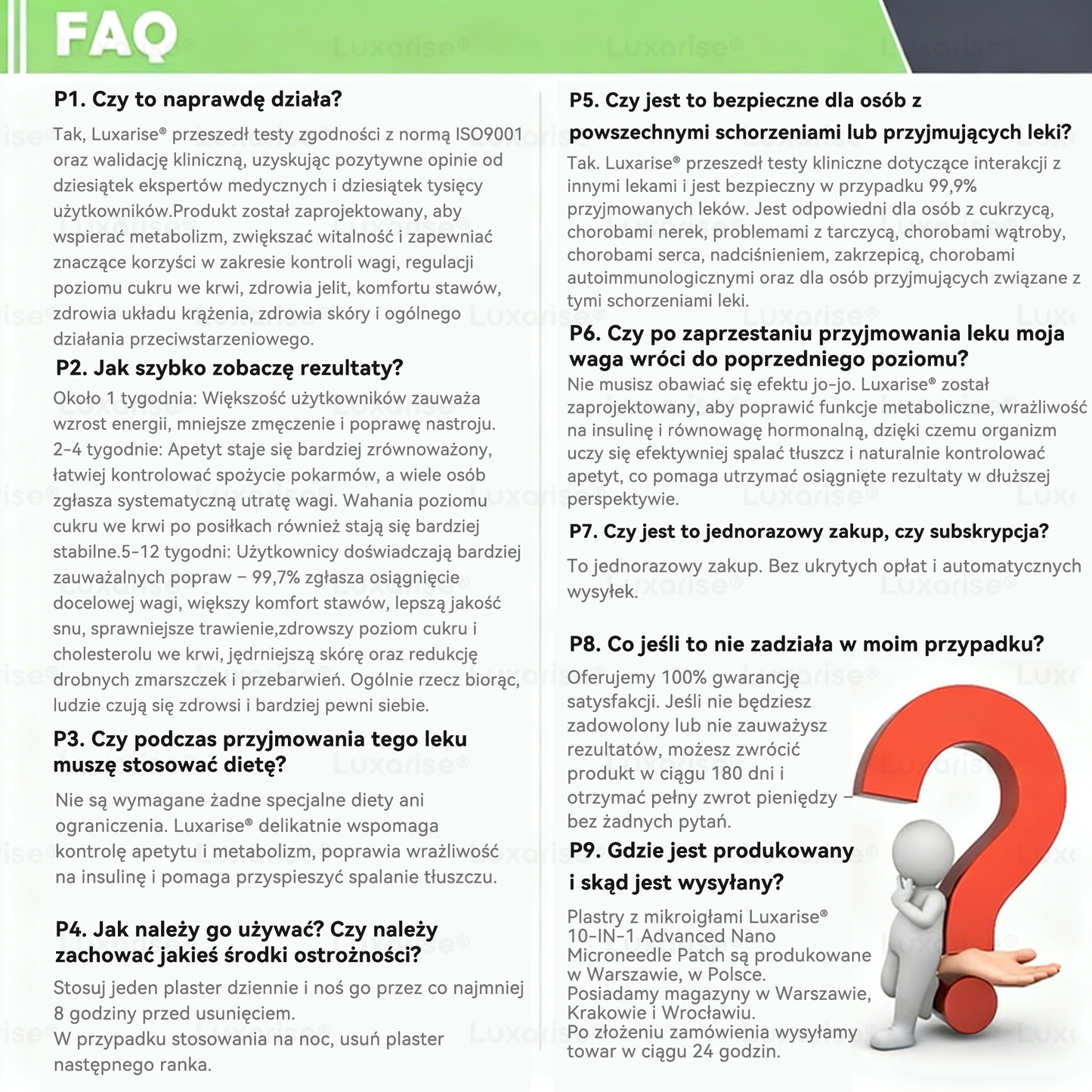 Oficjalny sklep| 𝑳𝒖𝒙𝒂𝒓𝒊𝒔𝒆® MORINGA Z BERBERYNA 10W1 Zaawansowany Nano-Mikroigłowy Plaster(Stosować raz na dobę, zauważalne efekty w ciągu 7 dni)🛒Otyłość, cukrzyca, bezdech senny oraz schorzenia stawów 🏆