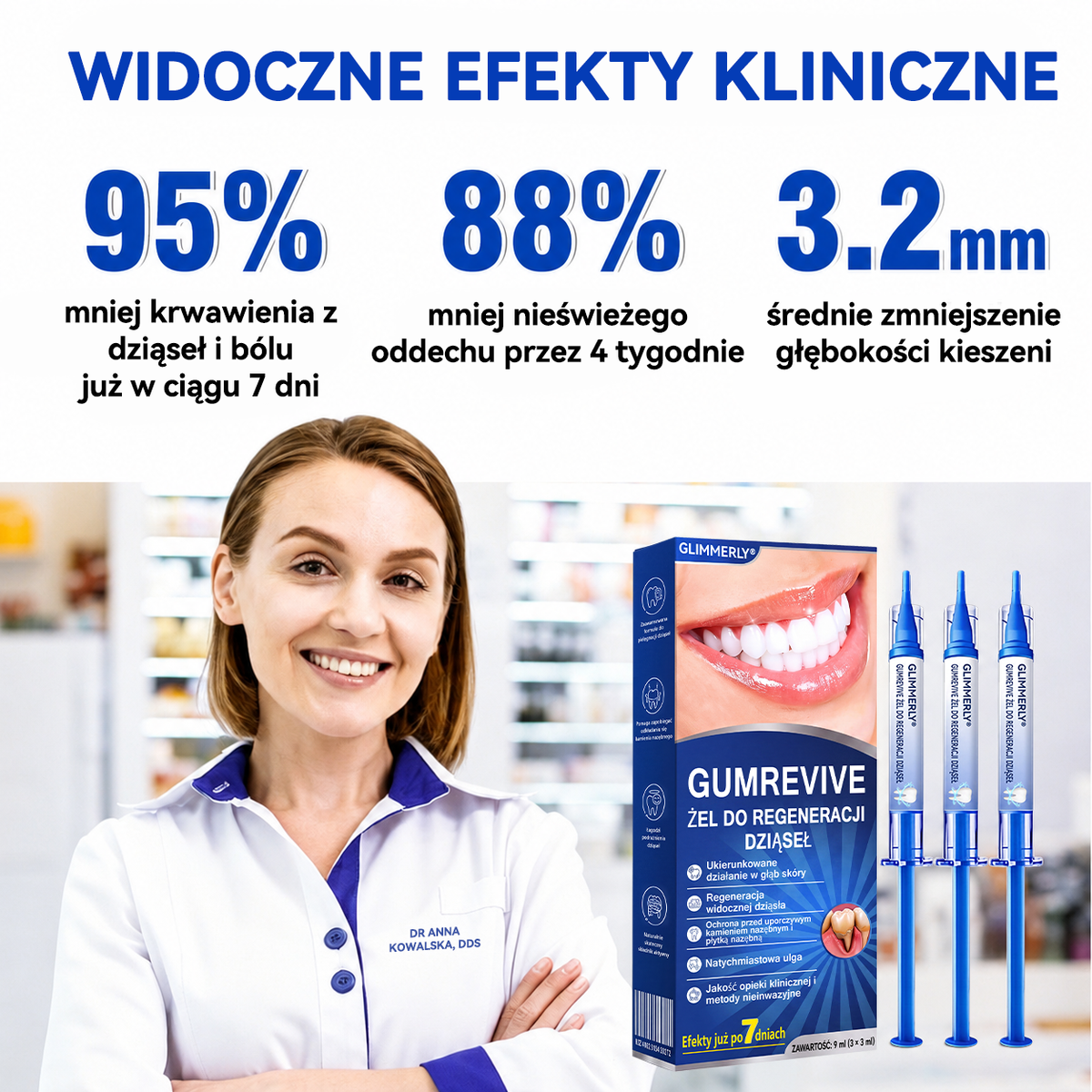 🇪🇺🏅🦷 Evolvion® GumRevive Żel do regeneracji przyzębia⚡