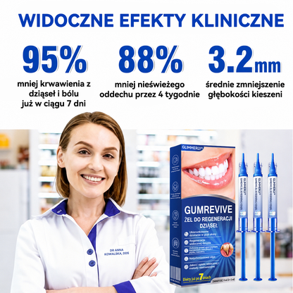 🇪🇺🏅🦷 Evolvion® GumRevive Żel do regeneracji przyzębia⚡