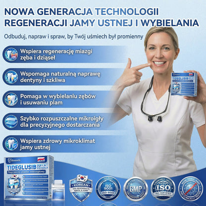 🦷 𝐆𝐥𝐢𝐦𝐦𝐞𝐫𝐥𝐲® 𝐓𝐢𝐝𝐞𝐠𝐥𝐮𝐬𝐢𝐛 Płatki Mikronakłuwające do Naprawy Zębów i Dziąseł | Zaawansowana Aktywacja Komórek Macierzystych – Strips do Naprawy Zębów 🛒