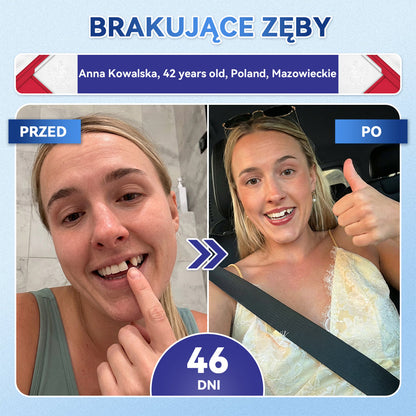 🦷 𝐆𝐥𝐢𝐦𝐦𝐞𝐫𝐥𝐲® 𝐓𝐢𝐝𝐞𝐠𝐥𝐮𝐬𝐢𝐛 Płatki Mikronakłuwające do Naprawy Zębów i Dziąseł | Zaawansowana Aktywacja Komórek Macierzystych – Strips do Naprawy Zębów 🛒