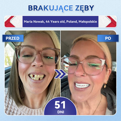 🦷 𝐆𝐥𝐢𝐦𝐦𝐞𝐫𝐥𝐲® 𝐓𝐢𝐝𝐞𝐠𝐥𝐮𝐬𝐢𝐛 Płatki Mikronakłuwające do Naprawy Zębów i Dziąseł | Zaawansowana Aktywacja Komórek Macierzystych – Strips do Naprawy Zębów 🛒