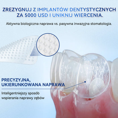 🦷 𝐆𝐥𝐢𝐦𝐦𝐞𝐫𝐥𝐲® 𝐓𝐢𝐝𝐞𝐠𝐥𝐮𝐬𝐢𝐛 Płatki Mikronakłuwające do Naprawy Zębów i Dziąseł | Zaawansowana Aktywacja Komórek Macierzystych – Strips do Naprawy Zębów 🛒