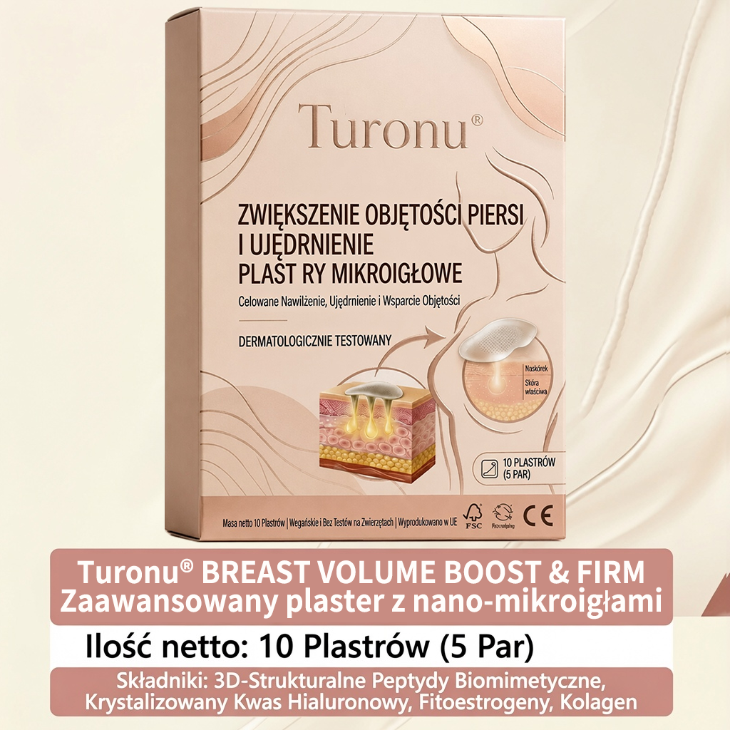 🍒Turonu® 👩‍⚕️ Zaawansowanynano-mikroigłowy plaster do ukierunkowanego powiększania biustu