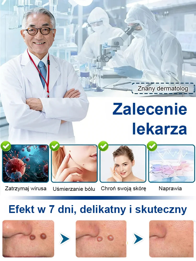 【Trzy sekundy na usunięcie brodawek】🧑‍⚕️Japońska maść Mitsui Pharmaceutical na brodawki