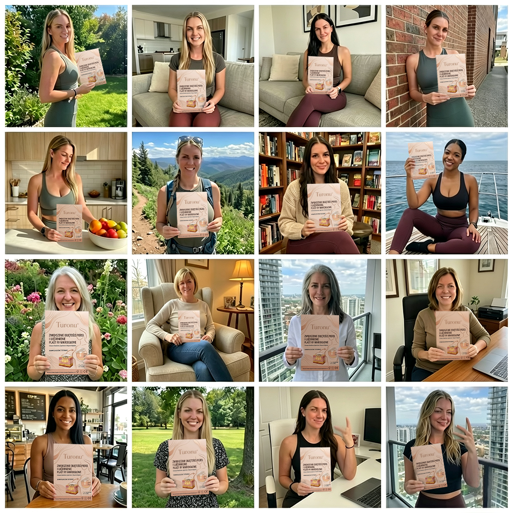 🍒Turonu® 👩‍⚕️ Zaawansowanynano-mikroigłowy plaster do ukierunkowanego powiększania biustu