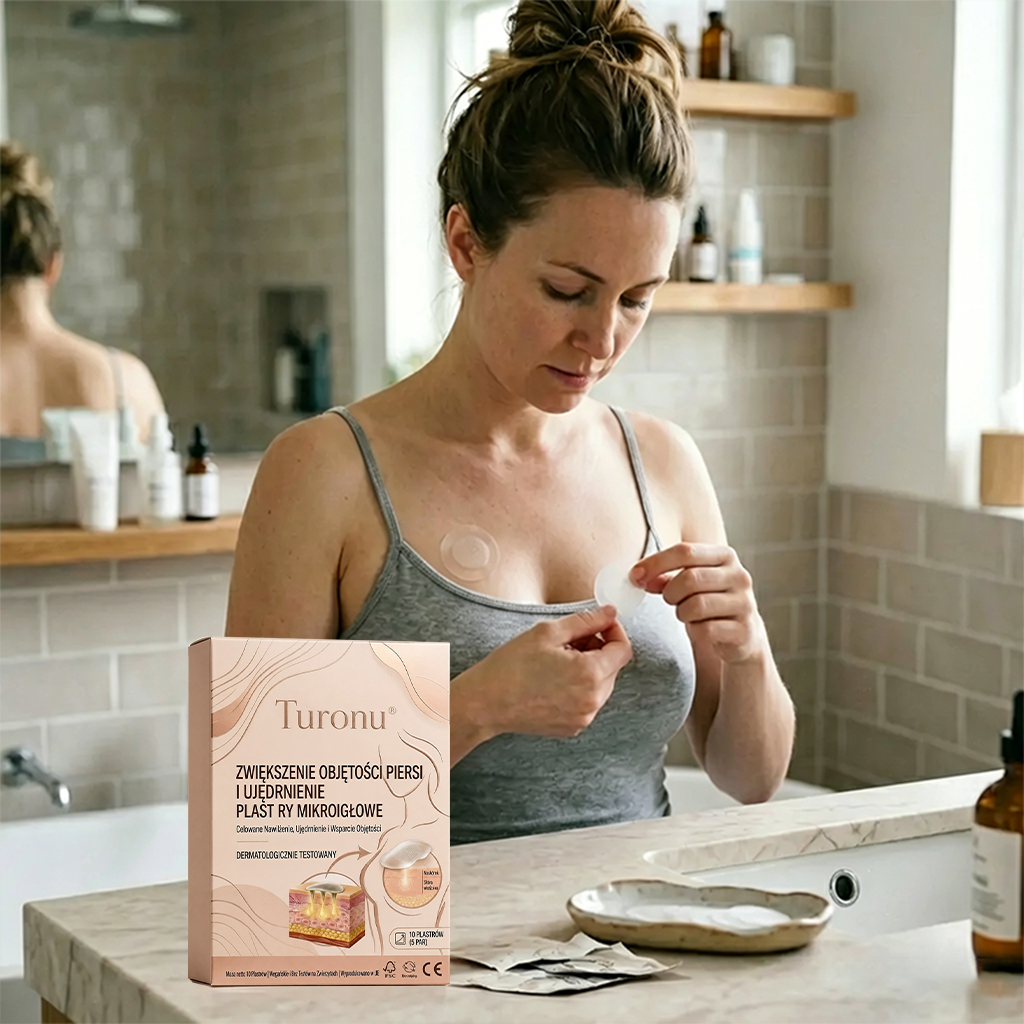 🍒Turonu® 👩‍⚕️ Zaawansowanynano-mikroigłowy plaster do ukierunkowanego powiększania biustu